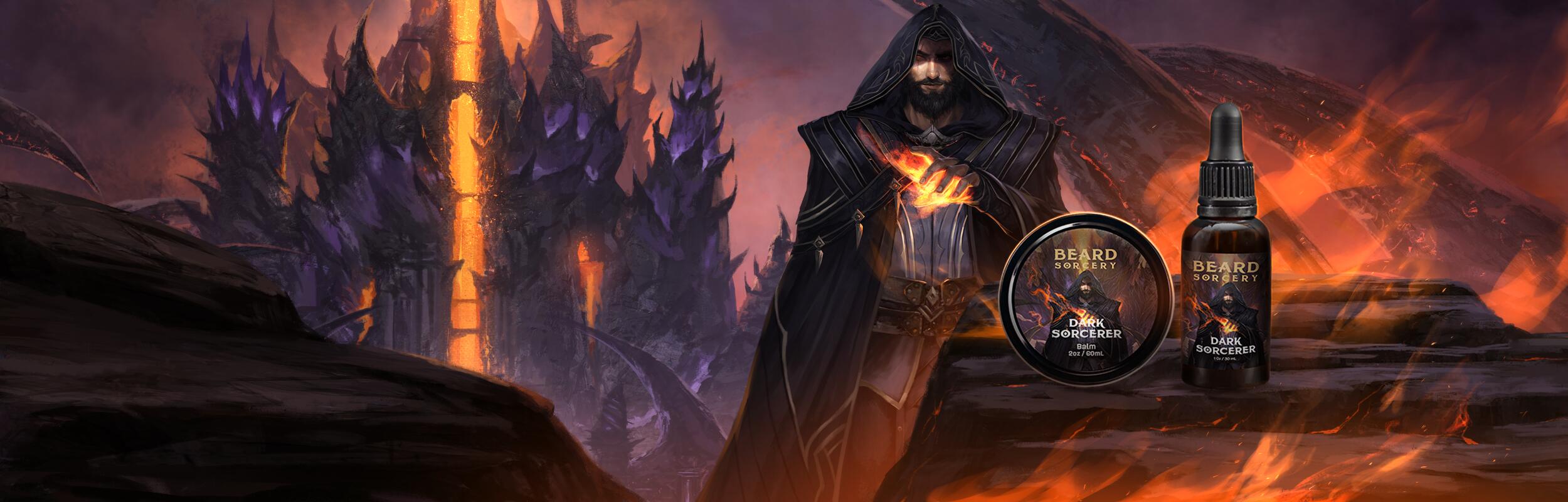 Dark Sorcerer Beard Apprentice Kit