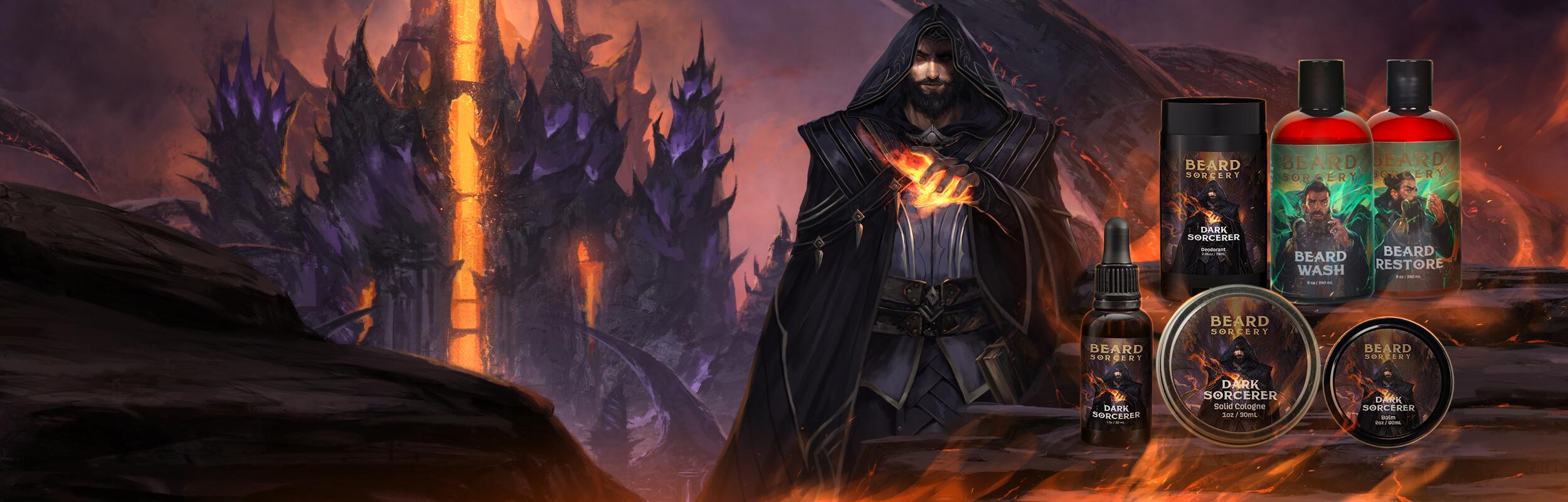 Dark Sorcerer Beard Artisan Kit