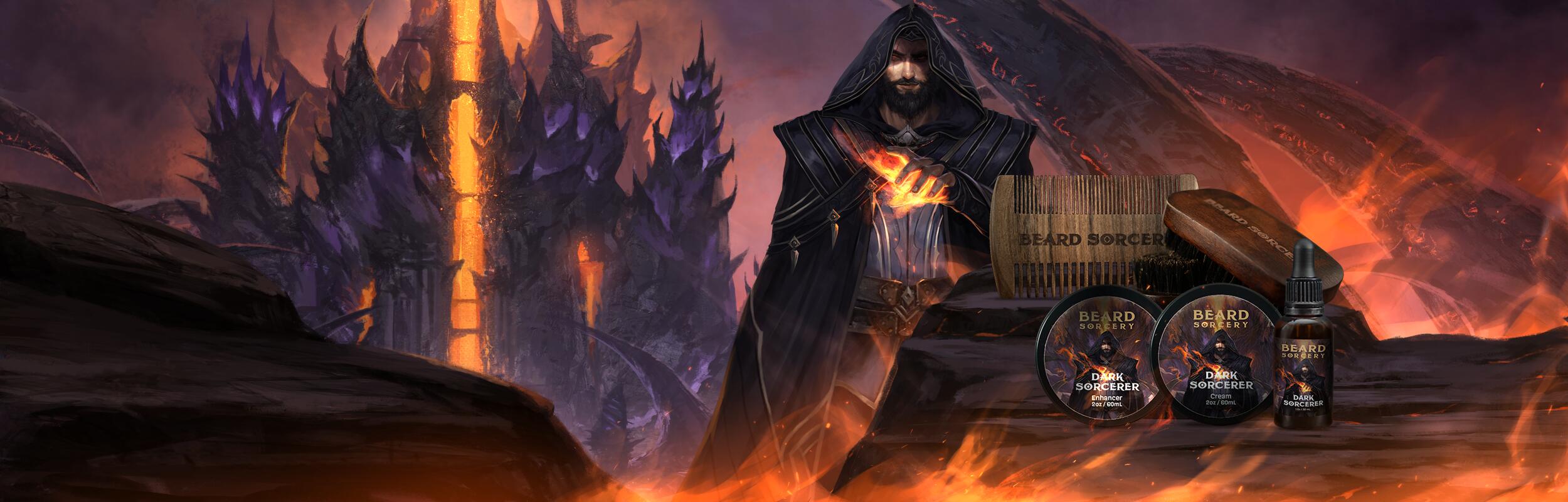 Dark Sorcerer Beard Journeyman Kit