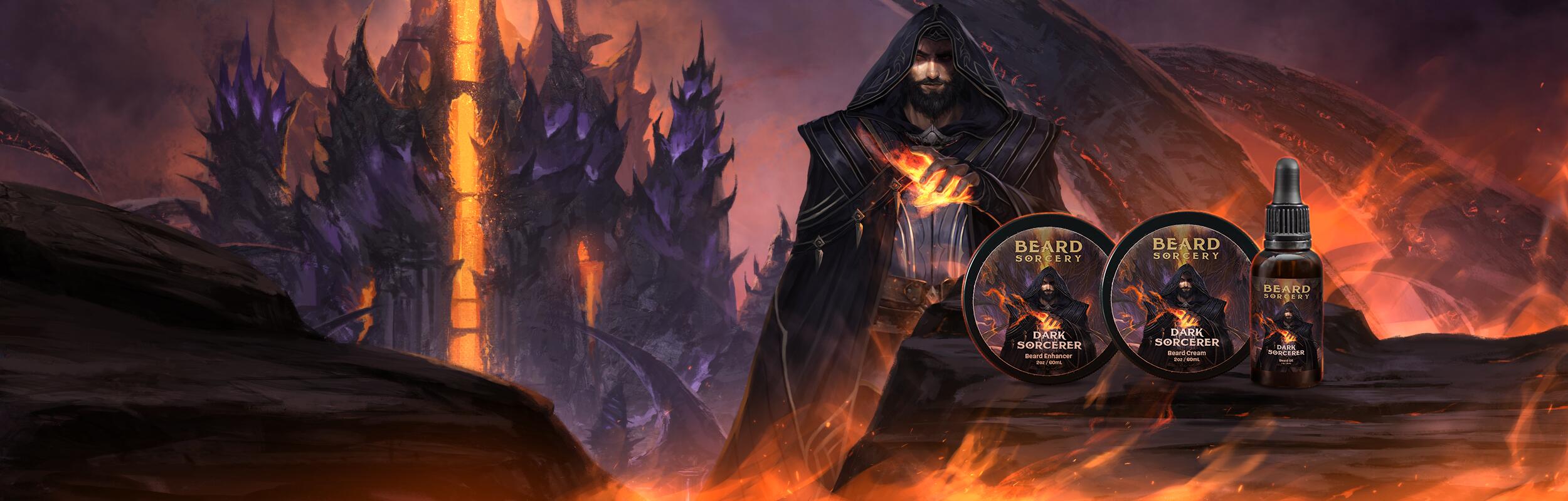 Dark Sorcerer Beard Journeyman Kit