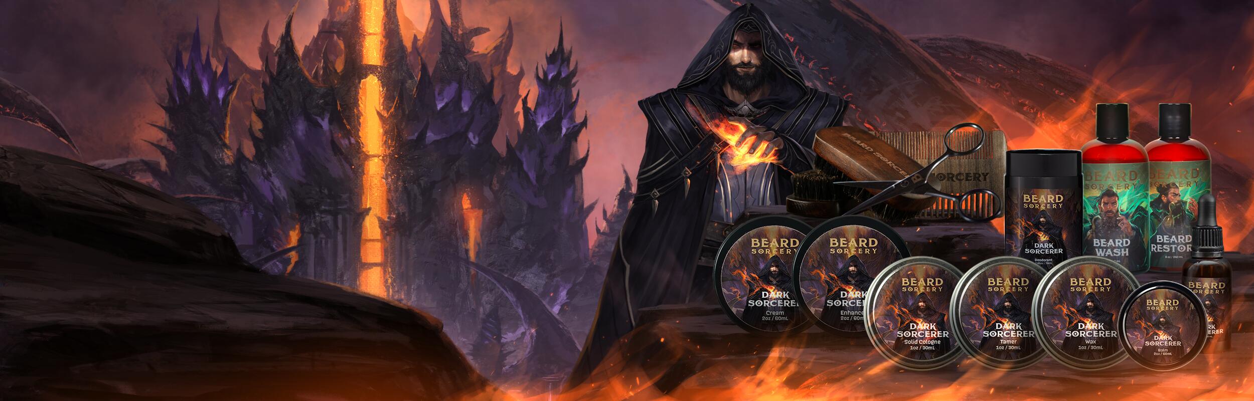Dark Sorcerer Beard Master Kit