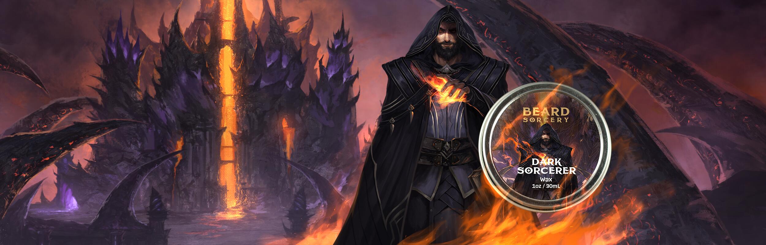 Dark Sorcerer Mustache Wax