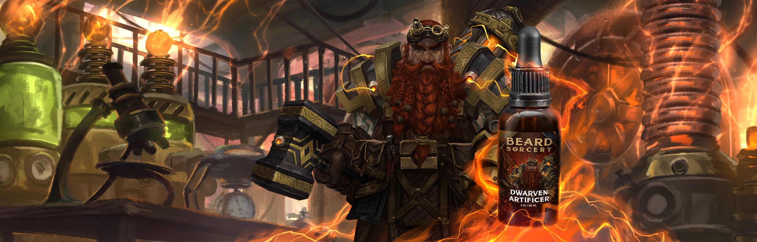 Dwarven Artificer Beard Oil