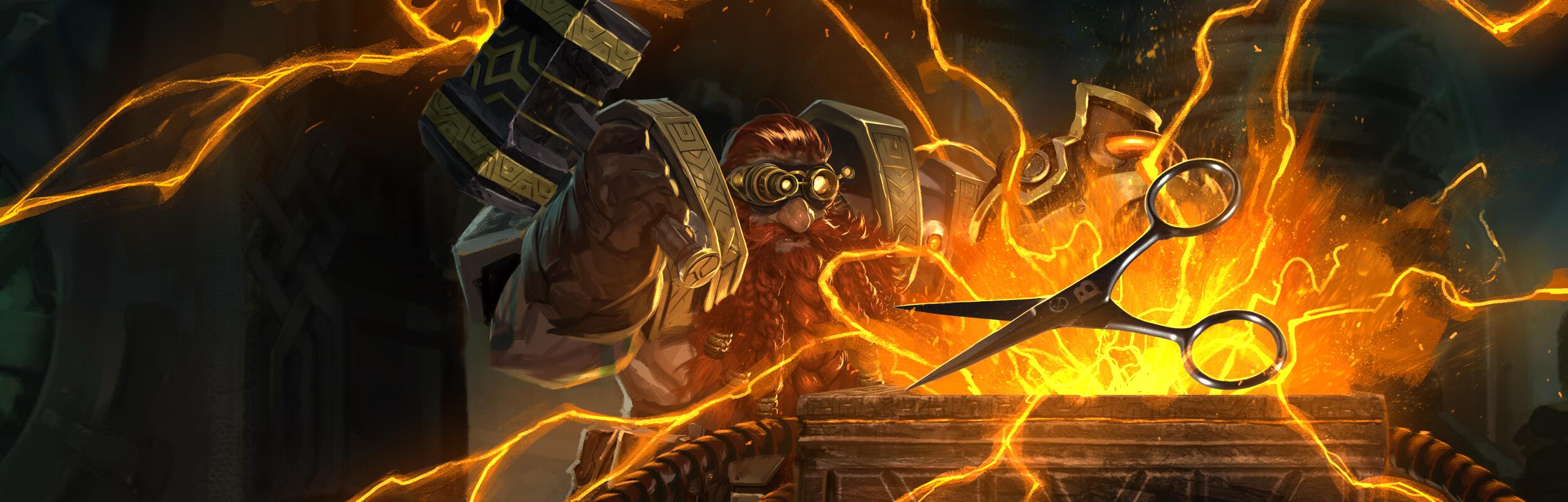 Mustache Trimming Scissors