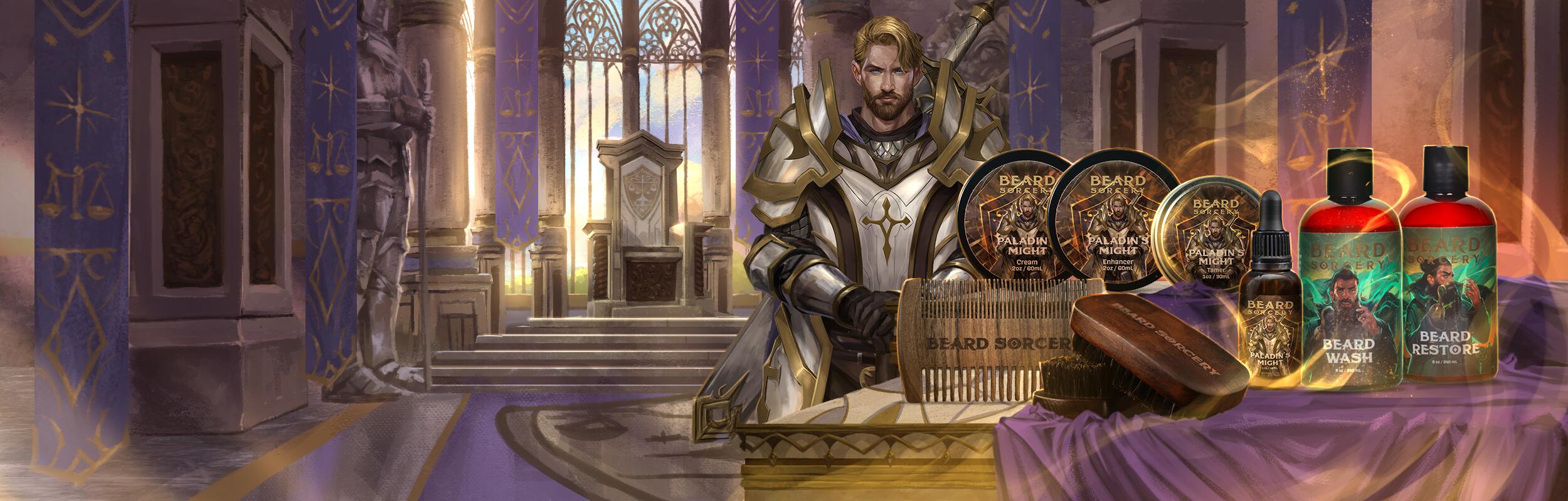 Paladin's Might Beard Disciple Kit