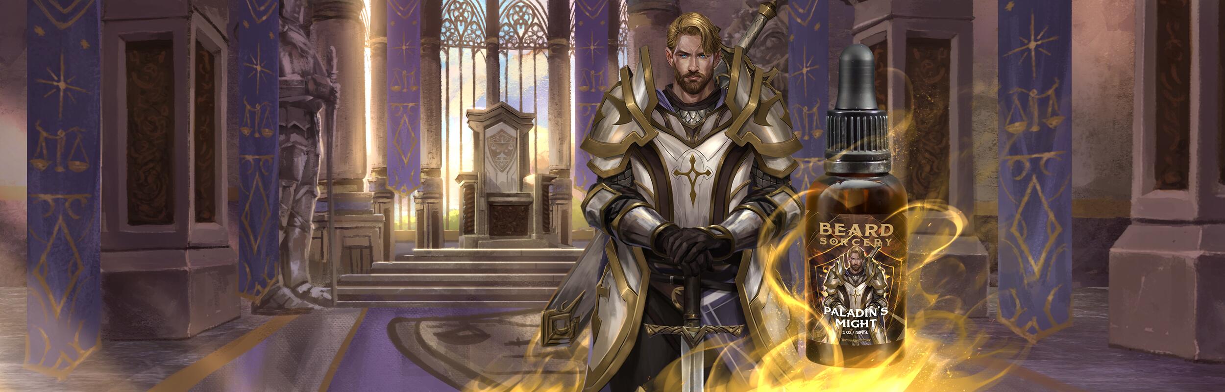 Paladin's Might Beard Oil