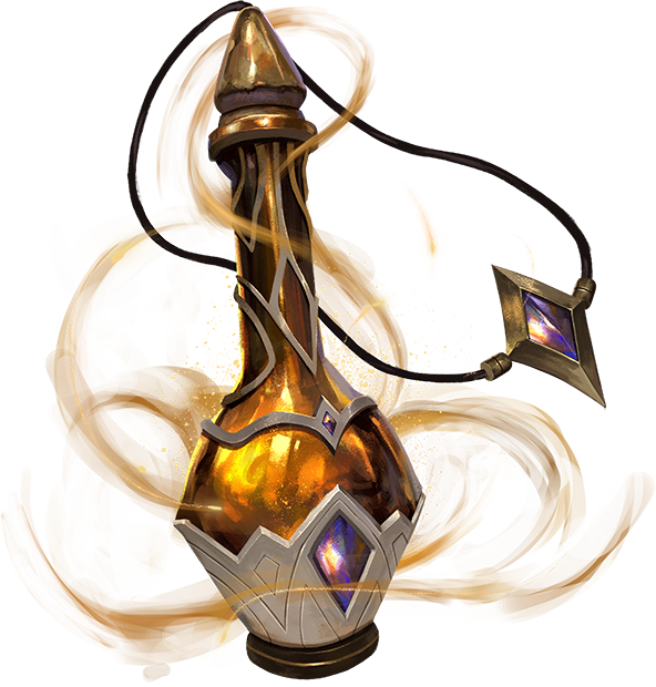 Paladin's Might  Fantasy Bottle