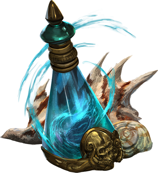 Storm Warden Fantasy Bottle